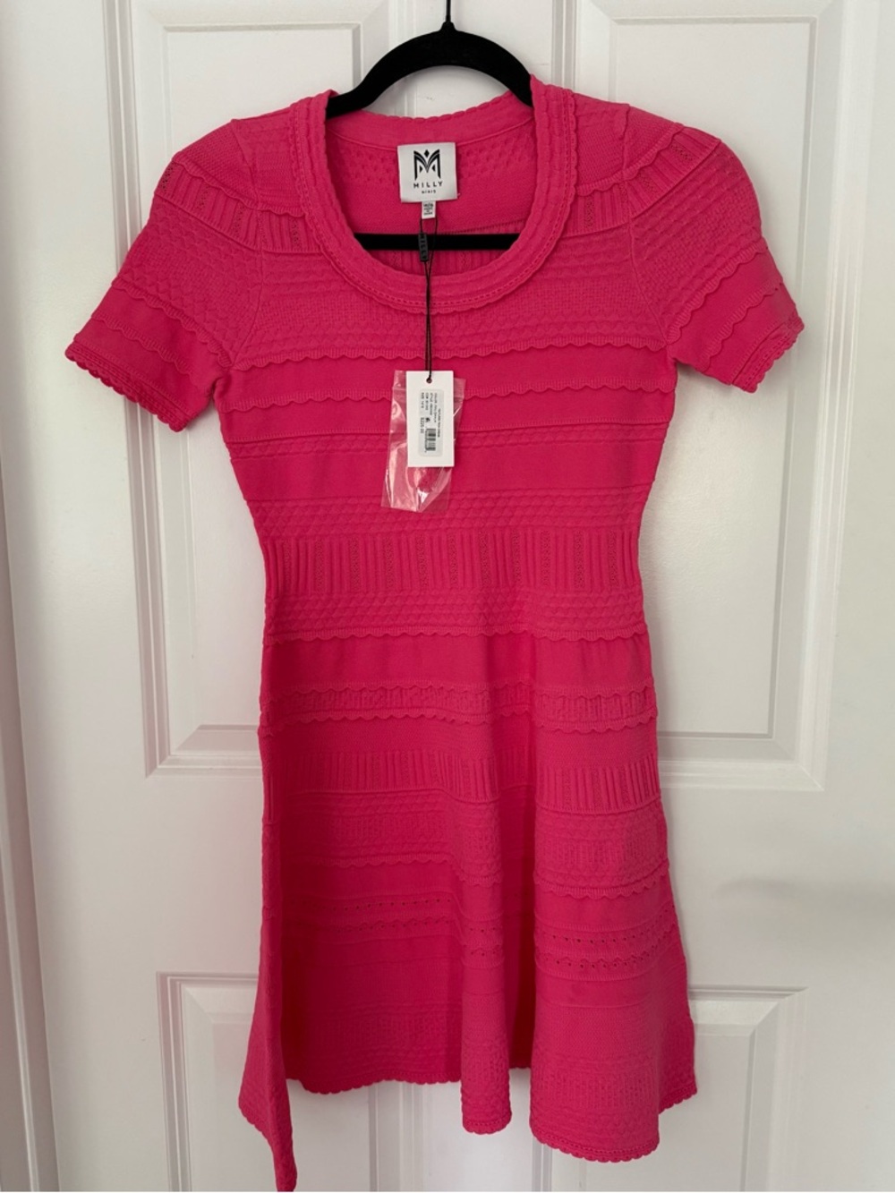 Milly Minis Hot Pink Fit-and-Flare Dress